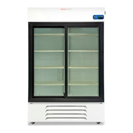 Thermo Scientific Thermo Scientific TSG Series GP Chromatography Refrigerator, 45 Cu.Ft., Sliding Glass Doors, White TSG45CPLA